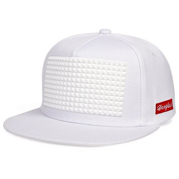 2022 New Rivet Hip Hop Cap Skateboard ανδρικό καπέλο μπέιζμπολ Αντηλιακό καπέλο Trucker Καπέλο Ζώων Κέντημα Πίσω Κουμπί Καπέλο Χονδρική
