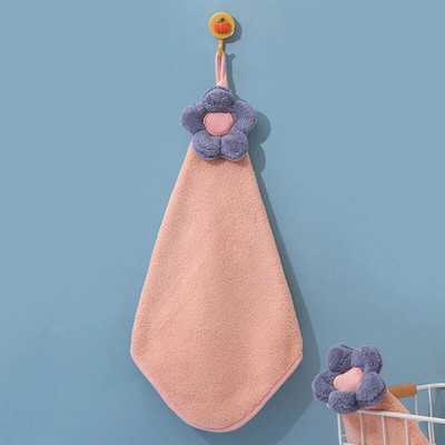 Slatki ručnici za ruke za kuhinju, kupaonicu, koraljni baršun, mikrofibra, mekane, brzo sušeće upijajuće krpe za čišćenje kućne saune frotirni ručnik