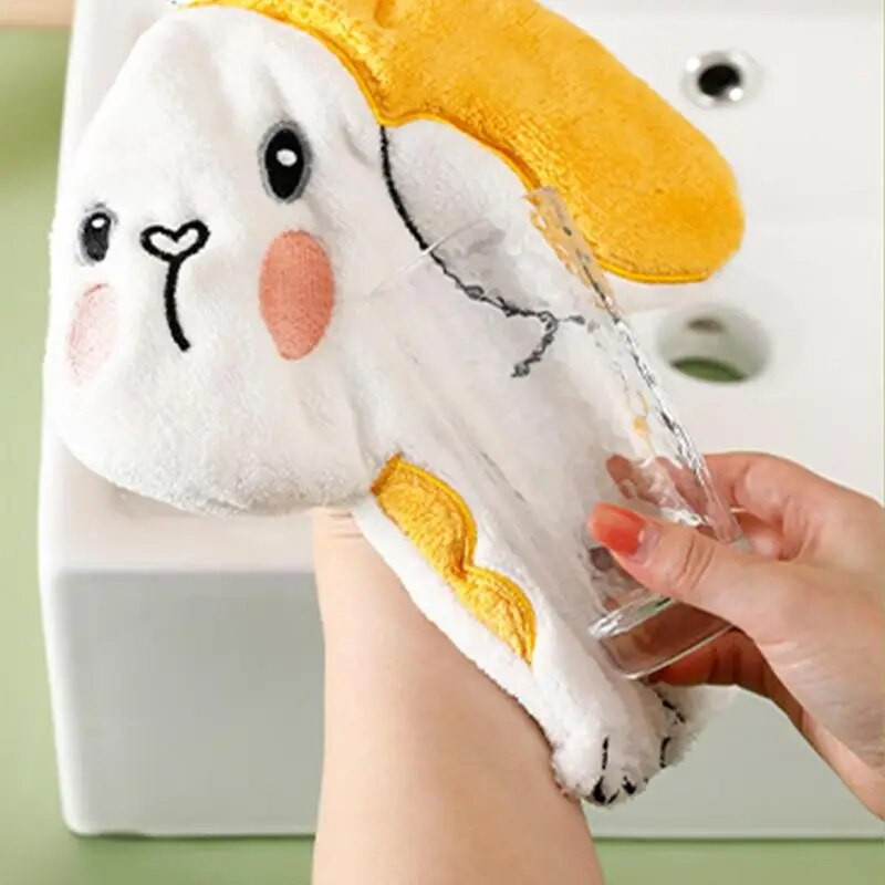 Mieli rankšluosčiai Kabantys Mažas rankšluostis su šuns formos Rankšluosčiai Namų ūkis vonios kambariui Sporto salė Dušas Viešbučio SPA virtuvė