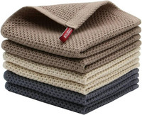 1 vnt. medvilninis virtuvinis rankšluostis Itin minkštas magiškas valymo audinys, sugeriantis valymo skudurėlis, sutirštintos šluostės, indų šluostės, valymo įrankiai