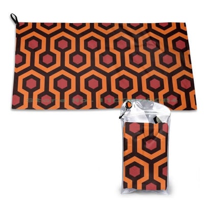 Redrum Mid Century Modern Overlook Hotel Shining 237 Pattern Quick Dry Ručnik Gym Sport Bath Portable King Redrum Stanley Film