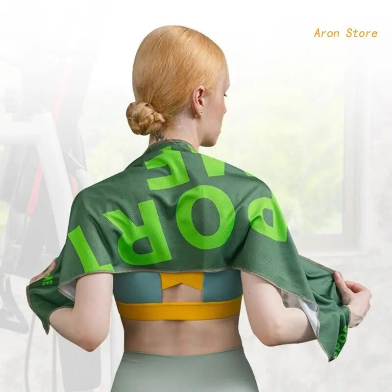 Sportski ručnik koji se brzo suši Ručnik za plivanje Tkanina s hladnim osjećajem 100x30 cm Ručnik za plivanje u teretani Putovanja Biciklizam Ručnik od materijala od mikrovlakana