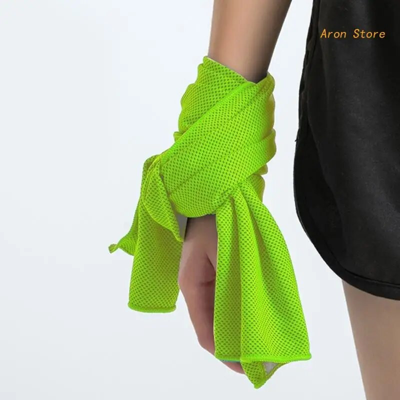 Sportski ručnik koji se brzo suši Ručnik za plivanje Tkanina s hladnim osjećajem 100x30 cm Ručnik za plivanje u teretani Putovanja Biciklizam Ručnik od materijala od mikrovlakana