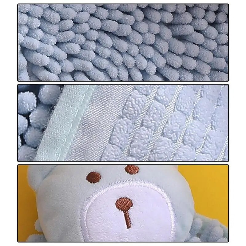 Хавлиена кърпа за баня Шенил Хандбал Висяща хавлиена кърпа за ръце Кухненска уплътняваща водоабсорбираща бързосъхнеща баня Сладък парцал