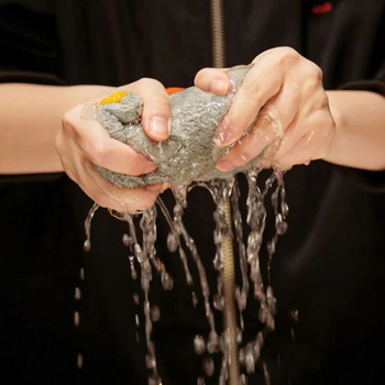 Χαριτωμένα πετσέτες χήνας για μπάνιο κουζίνα Παχύ κοραλλιογενές βελούδο σπίτι Άνετα Παιδικά κέντημα μαντηλάκι με μικροΐνες