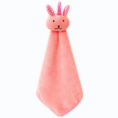 Divan ručnik u crtanom stilu Ručnik od koraljnog baršuna Višenamjenski viseći kuhinjski ručnik Upijajući ručnik za čišćenje u kuhinji i kupaonici