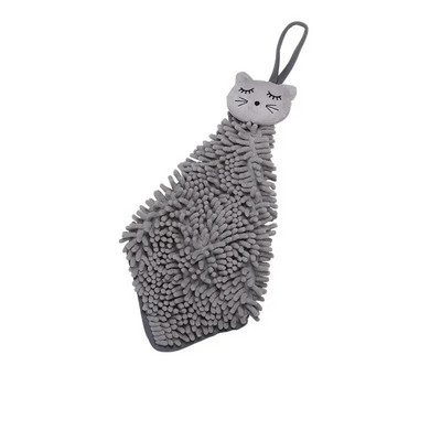 Карикатура Кърпа за избърсване на ръце Кухня Без власинки Чиста кухня Баня Тоалетна Абсорбираща бързосъхнеща кърпа Мека на допир Почистване на ръцете