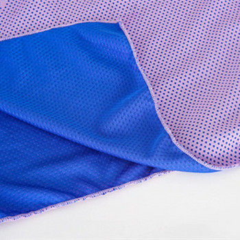 U-образна суичър с качулка Охлаждаща кърпа Плаж Къмпинг Фитнес Слънцезащита Бързосъхнеща кърпа за мъже и жени 65x30 см