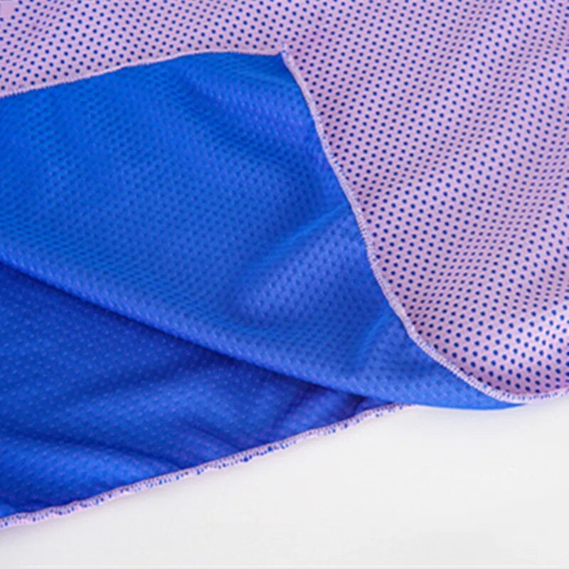 Hoodie u obliku slova U Rashladni ručnik Plaža Kampiranje Teretana Zaštita od sunca Krpa za brzo sušenje za muškarce i žene 65x30 cm