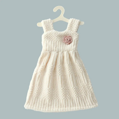 Kuhinjski ručnik za ruke Coral Velvet Quick Dry Bath Ručnik za sušenje ruku Dress Shape Viseći Fuzzy ručnici za kupaonicu Dječja spavaća soba