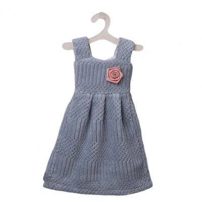 Ručnik za ruke Slatka haljina princeze Viseći kuhinjski ručnik Debeli mekani koraljni flis upijajuće krpe za suđe Ručnik za brisanje Kupaonski ručnici