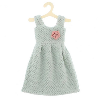 Ručnik za ruke Slatka haljina princeze Viseći kuhinjski ručnik Debeli mekani koraljni flis upijajuće krpe za suđe Ručnik za brisanje Kupaonski ručnici