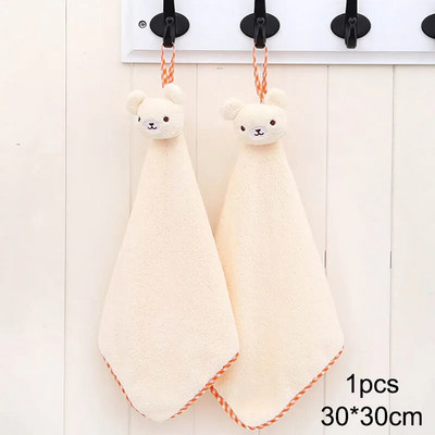 1kom crtani svinjski rupčić Kuhinjski pribor Vez Mekani ručnik za kućanstvo u korejskom stilu Montiran na zid