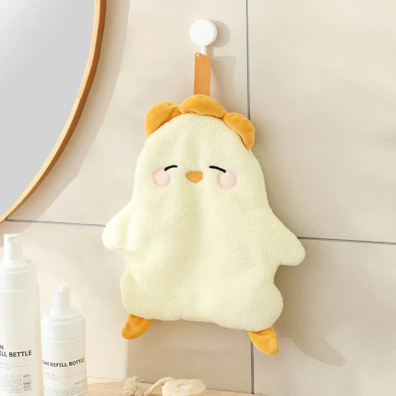 Ručnik za ruke Slatki pingvin Djeca Zgusnuti viseći ručnici Kupaonica Kuhinja Ručnik za brisanje posuđa Mekani upijajući ručnik za ruke 핸드타올