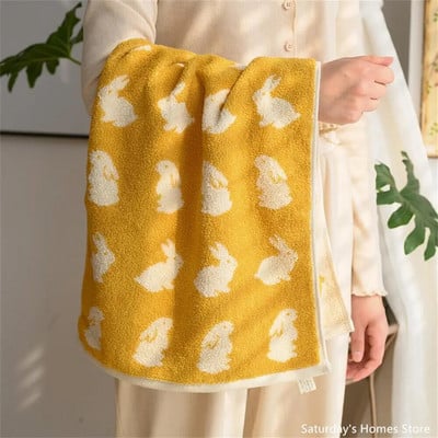 Mieli triušiai Patter Pure rankšluosčiai Minkšti maloniai odai veido rankšluosčiai Vonios kambario sugeriantys veido rankšluosčiai suaugusiems namų apyvokos rankšluosčiai