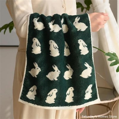 Mieli triušiai Patter Pure rankšluosčiai Minkšti maloniai odai veido rankšluosčiai Vonios kambario sugeriantys veido rankšluosčiai suaugusiems namų apyvokos rankšluosčiai