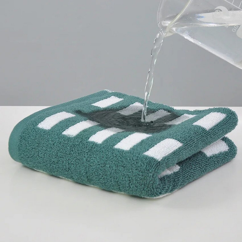 Retro pamučni ručnik Točke Zvjezdice Prugasti uzorci srca Mekani ručnik za lice Super upijajući debeli ručnici za ruke za kupaonicu Djeca Odrasli