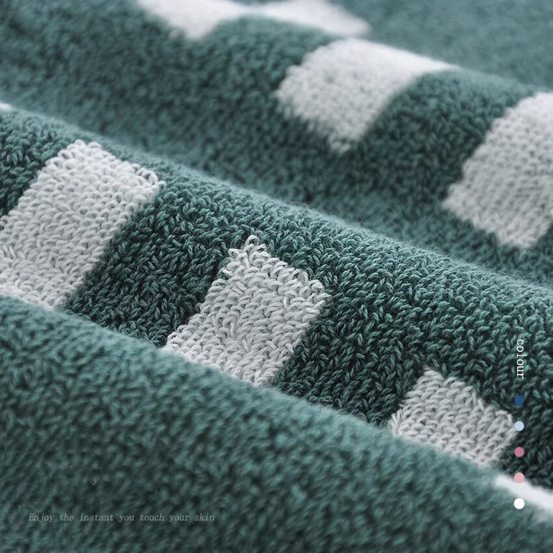 Retro pamučni ručnik Točke Zvjezdice Prugasti uzorci srca Mekani ručnik za lice Super upijajući debeli ručnici za ruke za kupaonicu Djeca Odrasli