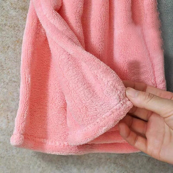 Сладка анимационна кърпа във формата на сърце Кухненска бързосъхнеща кърпа за съдове Меки бебешки кърпи за баня Закачаща се абсорбираща кърпа за почистване