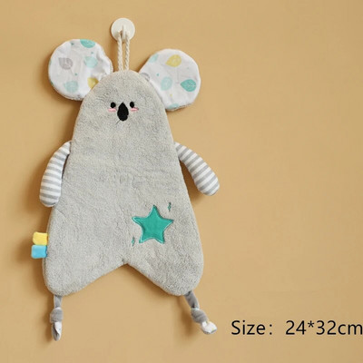 Dizajnirani šik ručnik za kupanje, upijajući ručnik za ruke sa slatkim crtanim filmovima koji se ne linja Viseći ručnik za brisanje pande Mekani dječji ručnici za ruke 핸드타올