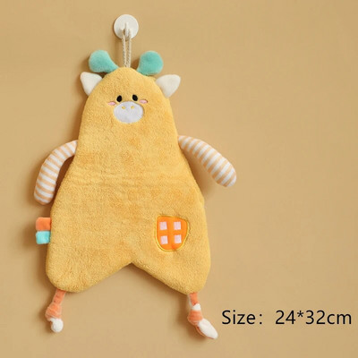 Dizajnirani šik ručnik za kupanje, upijajući ručnik za ruke sa slatkim crtanim filmovima koji se ne linja Viseći ručnik za brisanje pande Mekani dječji ručnici za ruke 핸드타올