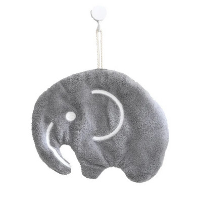 Анимационни животни Коралови кадифени кърпи за ръце Закачащи се бързосъхнещи микрофибърни кърпи Домашна кухня Меки хавлиени кърпи Консумативи за баня