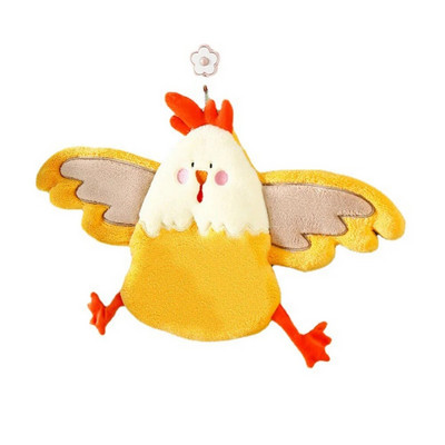 Хавлиена кърпа за ръце Сладко животно Хавлиена кърпа за ръце за деца Кърпи за животни Силна абсорбция на вода Сладки висящи кърпи Kawaii