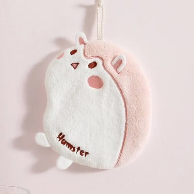 Kūrybiniai animaciniai gyvūnai Rankšluosčiai greitai džiūstantys mikropluošto rankšluosčiai Mieli kačių avių nosinaičiai kūdikio nosinaitės vonios virtuvės šluostės