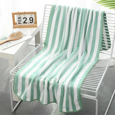 70*140cm Suaugusiųjų veido rankšluostis medvilninis dryžuotas paplūdimio rankšluostis vyriškas, moteriškas sugeriantis rankšluostis Kelionių sporto SPA vonios reikmenys plaukimo reikmenys