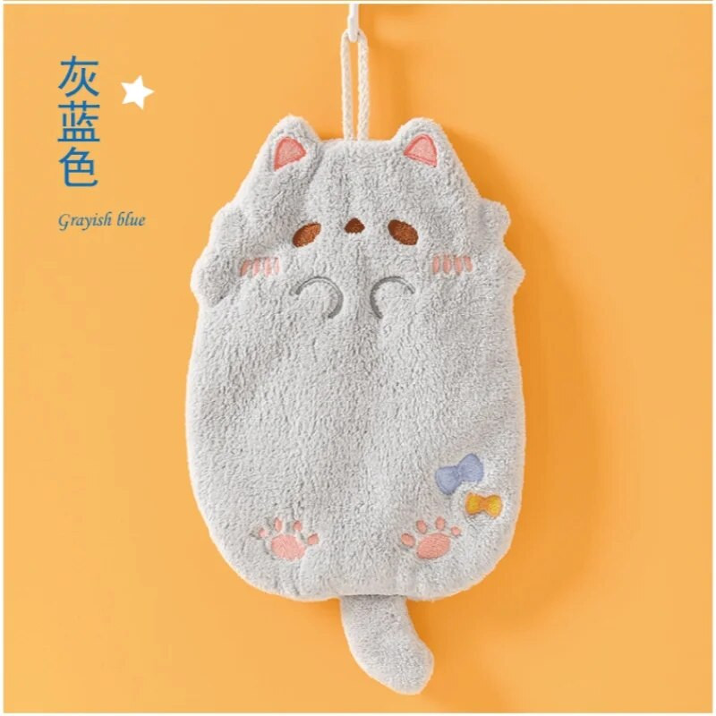 Mielos katės Rankšluosčiai Virtuvės Vonios Sugeriantys Mikropluošto Virtuvės rankšluosčiai Audiniai Indų šluostės Kabantys Audiniai Virtuvės aksesuarai