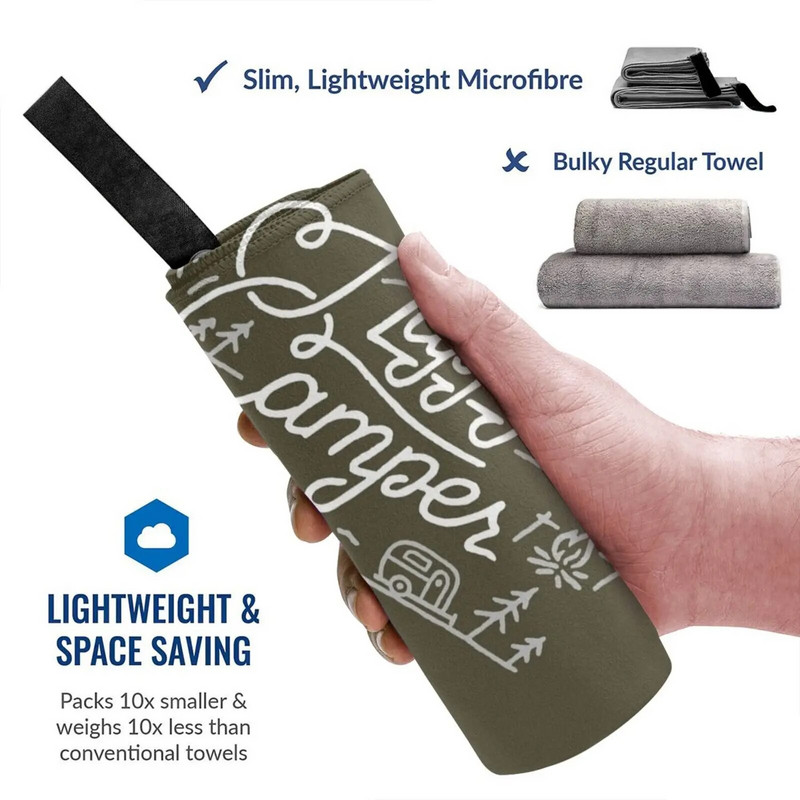 Happy , Life Gifts , Rv , Fifth Wheel , Gift Quick Dry Ručnik Gym Sports Bath Portable Everglow Jpop Kpop Twice Gidle Produce 48