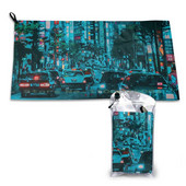 Noćni Tokio Brzosušivi ručnik Teretana Sportska kupka Prijenosni slatki korgi s guzicom