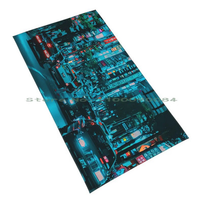 Noćni Tokio Brzosušivi ručnik Teretana Sportska kupka Prijenosni slatki korgi s guzicom