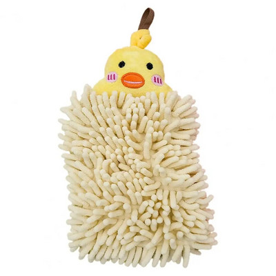 1 бр. Шенилна кърпа за ръце с висящо въже Дишаща кърпа за ръце Бързосъхнеща мека перфектна кърпа за ръце Кухненски принадлежности за баня