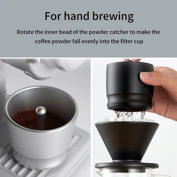 58 мм чаша за дозиране на кафе, алуминиева сплав, фуния за дозиране на еспресо, купа за варене, портафилтър, дозиращ пръстен, разпределител, инструмент за кафе