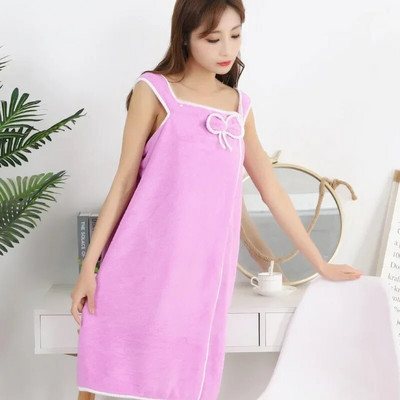 135x80cm Nosivi ručnici za kupanje Meki koraljni flis Ženska suknja za kupanje Upijajući remen Kućni ručnik za tuširanje Brzo sušeći ručnik