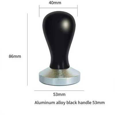 51 mm 53 mm 58 mm Nabijači za kavu s ravnom bazom za kavu s drvenom ručkom Preša za prah za kavu Stroj za čekić Kompaktor