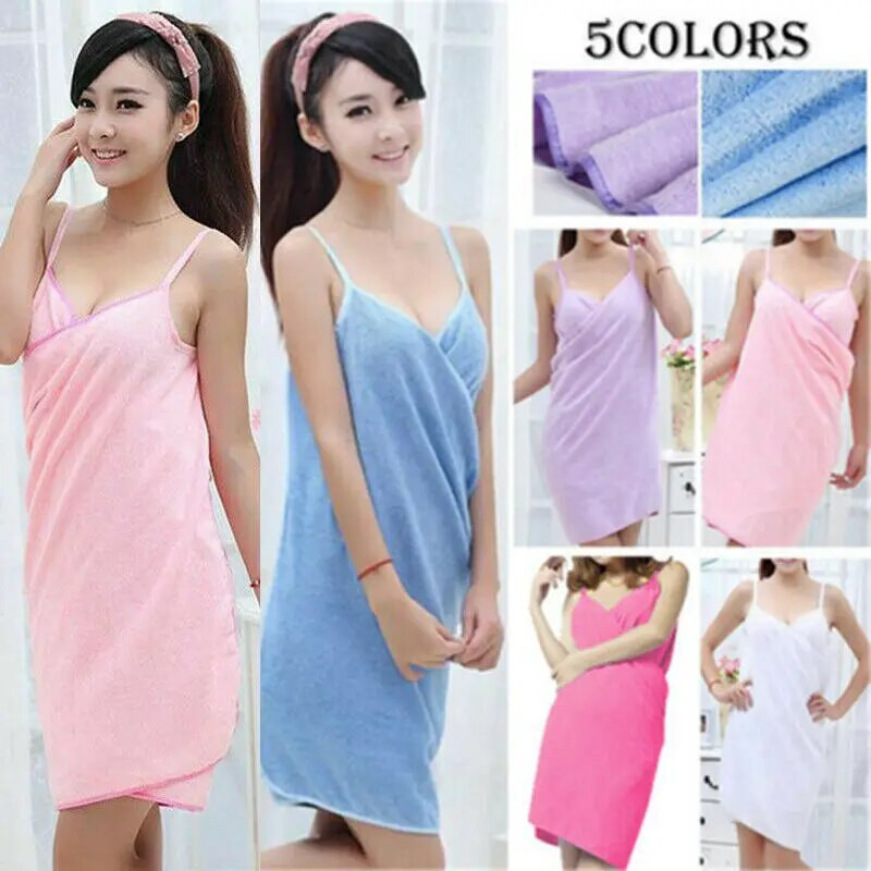 Kućni tekstilni ručnik Ženski ogrtači Nosivi ručnik za kupanje Ženska ženska odjeća za kupanje koja se brzo suši Čarobna spavaćica za spavanje