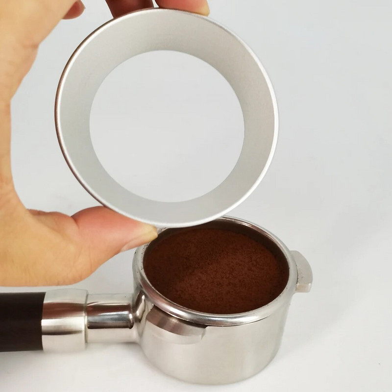 Prsten za doziranje 51/54/58 mm Lijevak za doziranje espresso kave od aluminijske legure kompatibilan za portafilter od 51/54/58 mm