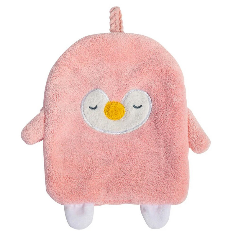 Preslatki upijajući ručnik za ruke u obliku pingvina Zadebljani kuhinjski ručnik od koraljnog baršuna Viseći ručnik za čišćenje posuđa Gadget Dodaci