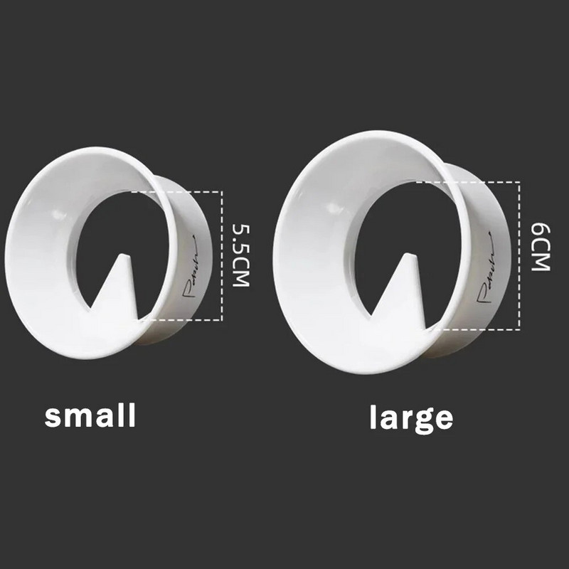 Mocha Pot Distributer 150ml/300ml Coffee Pot Powder Prsten s jednim ventilom/dvostrukim ventilom Moka Pot puder za punjenje protiv letenja