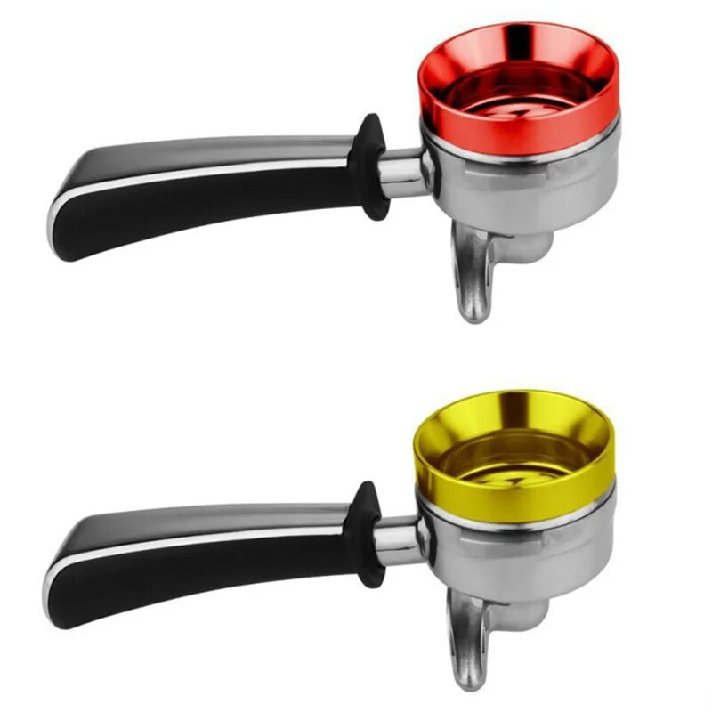 Lijevak za doziranje espressa od 49 mm s magnetskim prstenom za doziranje od nehrđajućeg čelika, kompatibilan s dodatkom za kavu s portafilterom od 49 mm