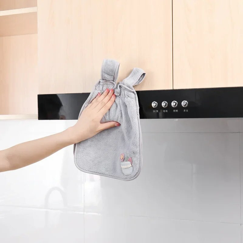 Ručnik za ruke u stilu slatke haljine princeze Meki mikrofiber od koraljnog flisa Upijajući brzosušivi rupčić Kuhinjske krpe Ručnici