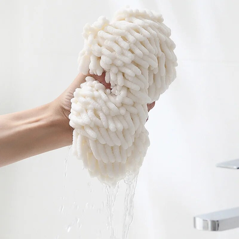 Mekani ručnici od šenile Kuhinjsko sušilo za ruke Kupaonski upijajući ručnik od mikrovlakana Lopta za čišćenje Krpa od mikrofibre