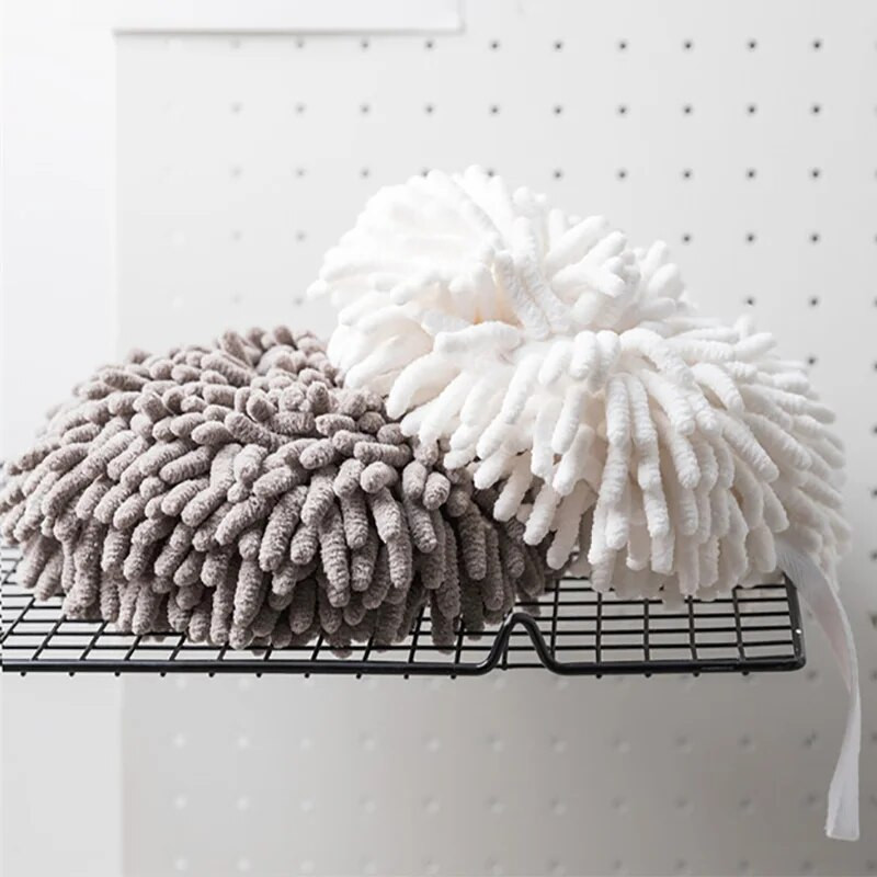 Mekani ručnici od šenile Kuhinjsko sušilo za ruke Kupaonski upijajući ručnik od mikrovlakana Lopta za čišćenje Krpa od mikrofibre