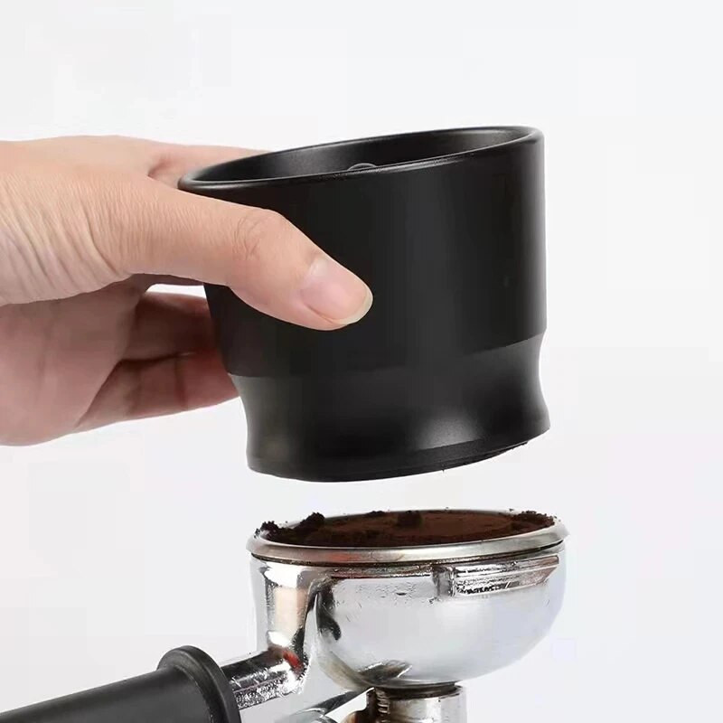 Алуминиев интелигентен дозиращ пръстен 58MM Espresso Barista инструмент за избор на прах за мелница EK43 Купа за приготвяне на чаша Дозиращ пръстен за набиване на кафе