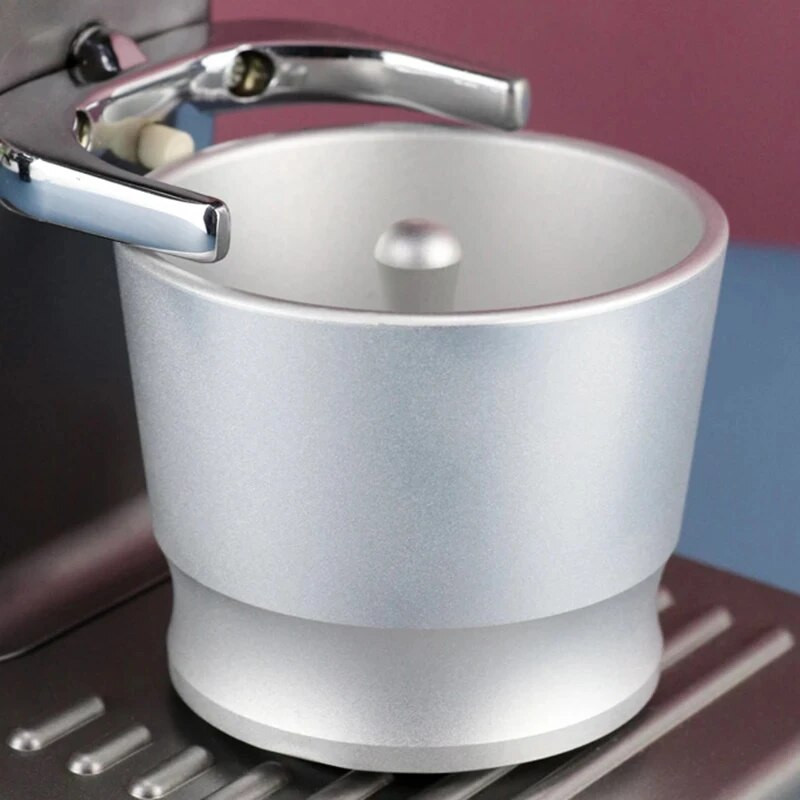 Алуминиев интелигентен дозиращ пръстен 58MM Espresso Barista инструмент за избор на прах за мелница EK43 Купа за приготвяне на чаша Дозиращ пръстен за набиване на кафе