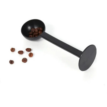 Stand Coffee Powder Measuring Tamper Κουτάλι για καφέ και τσάι Εργαλεία βάσης Coffee Measure Tamper Scoop Αξεσουάρ κουζίνας