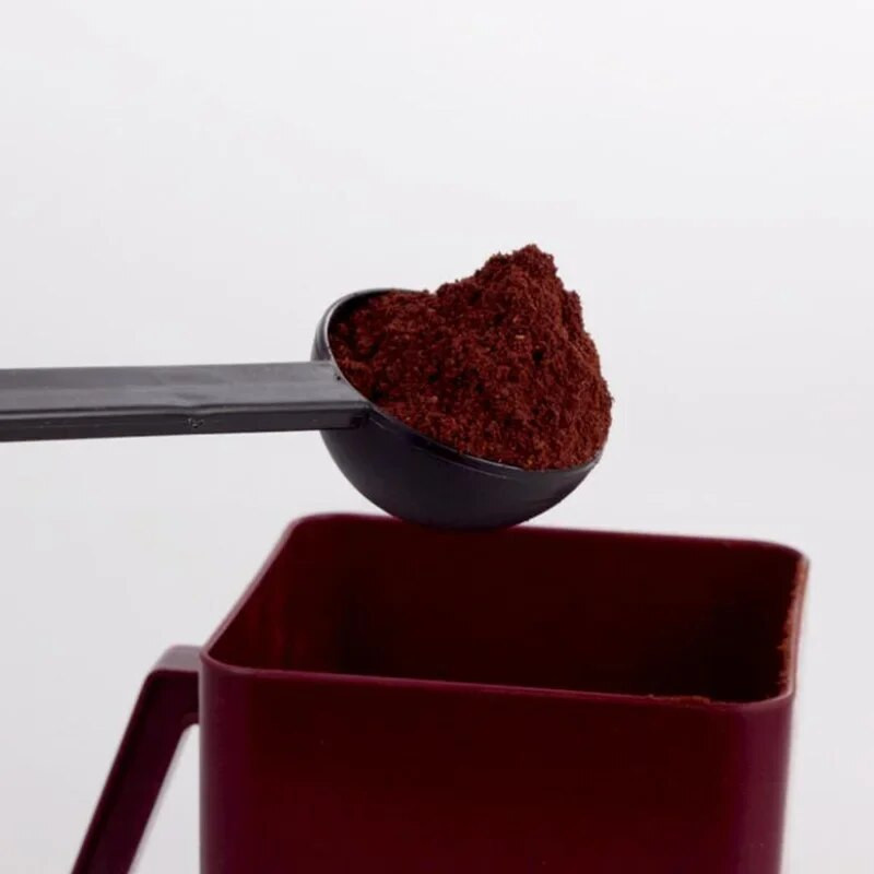 Stovas kavos miltelių matavimo šaukštas Kavos ir arbatos įrankiai Stovas kavos matavimo kaušelis Virtuvės priedai