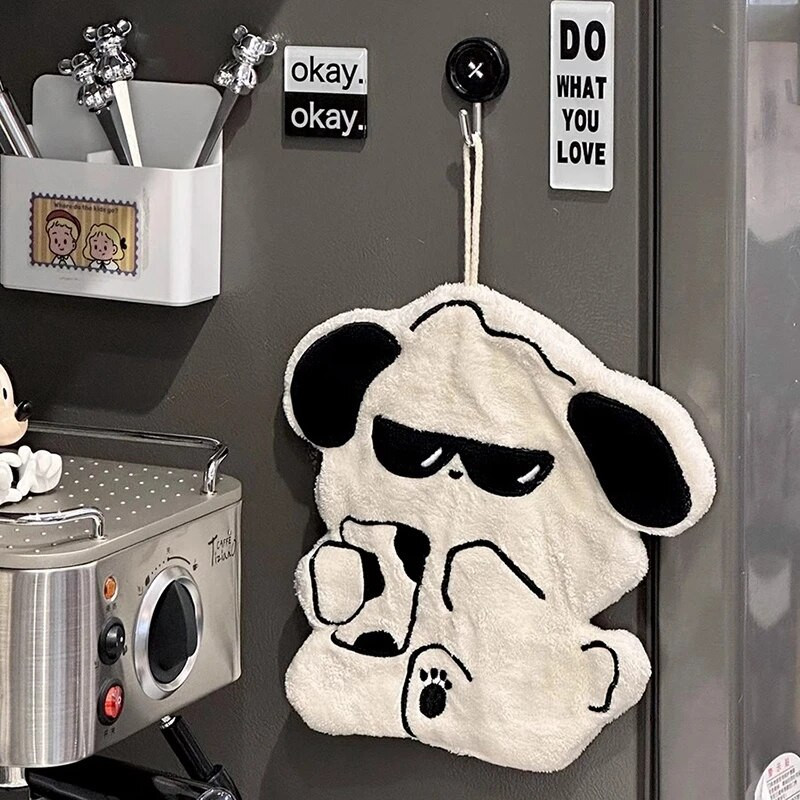 Crtani ručnik za ruke Slatka krpa za ruke od koraljnog runa Brzo sušeći dječji rupčić Kuhinja Kupaonska krpa Ručnici za čišćenje